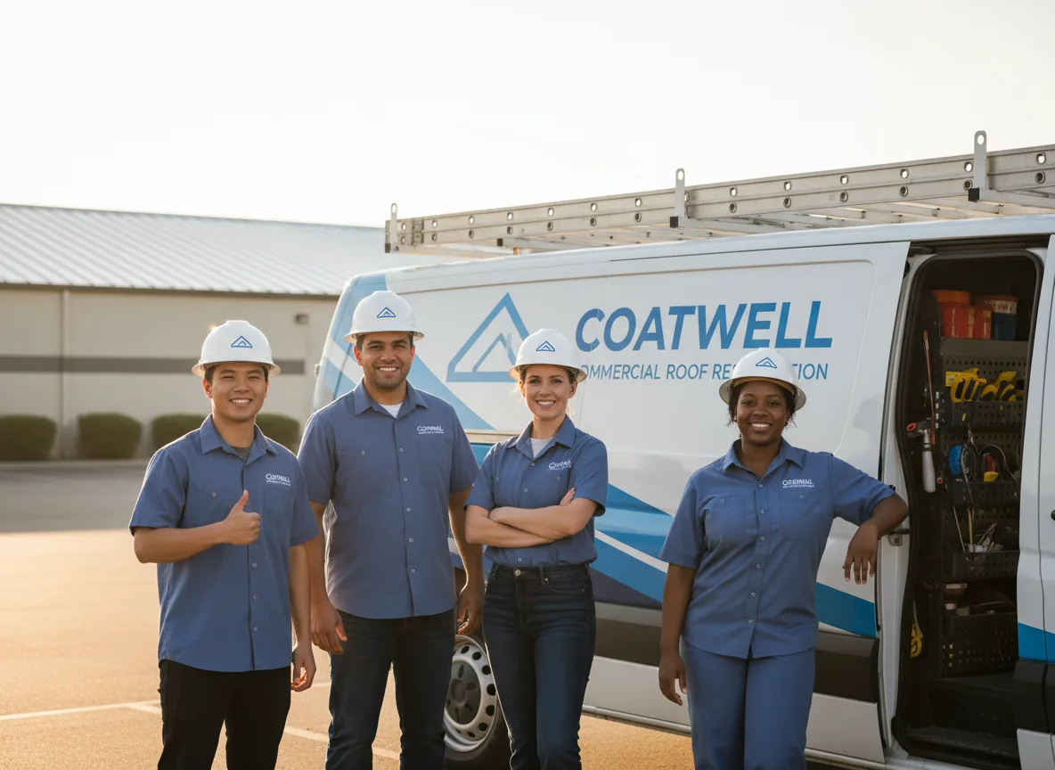 Commercial roof coating company in Geneseo, KS